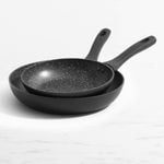 Wolstead Stonetek Twin Non Stick Frypan Set 24cm & 30cm