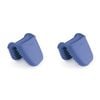 2PK Dexas Silicone 11cm Mini Oven Hand Mitt Protection - Purple