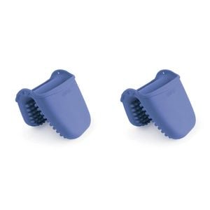 2PK Dexas Silicone 11cm Mini Oven Hand Mitt Protection - Purple