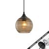 Snap Lighting Marbre Glass Downlight to Pendant Light Conversion Kit Brown