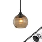 Snap Lighting Marbre Glass Downlight to Pendant Light Conversion Kit Brown