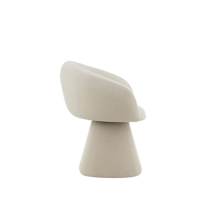 Raimon Furniture Leger Mohair Fabric Kitchen Dining ArmChair Linen