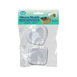 Boyle Silicone Mini Trinket Dish Moulds - 2 Set