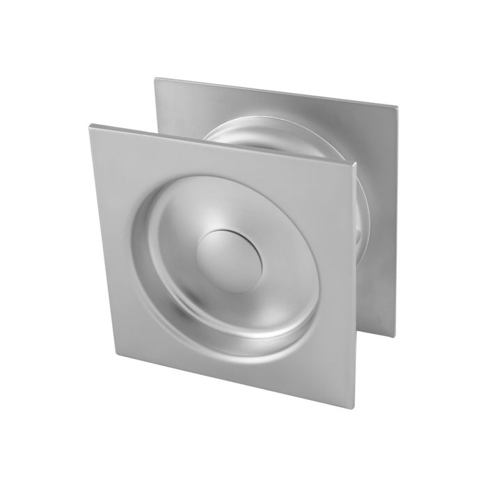 Gainsborough Satin Chrome Square Passage Sliding Cavity Door Set