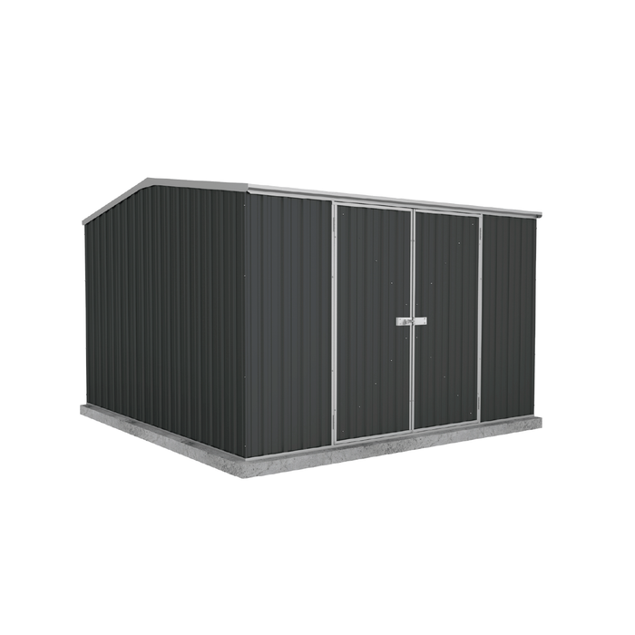 Absco Sheds 3.0 x 3.0 x 2.06m Monument Premier Double Door Garden Shed