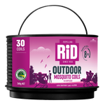 Rid Insect Repellent Outdoor Mosquito Coils - 30 Pack