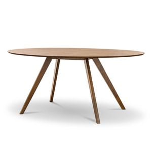 Carol 180cm Brown Oak Dining Table