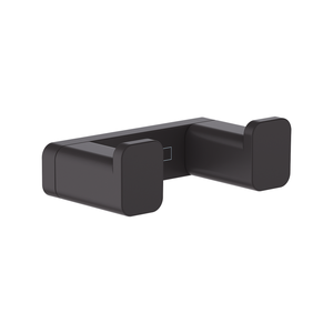 Hansgrohe Matt Black AddStoris Double Towel Hook
