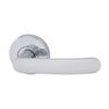Gainsborough Neue Contour Bright Chrome Passage Lever Set