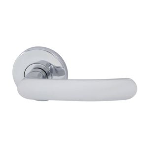 Gainsborough Neue Contour Bright Chrome Passage Lever Set