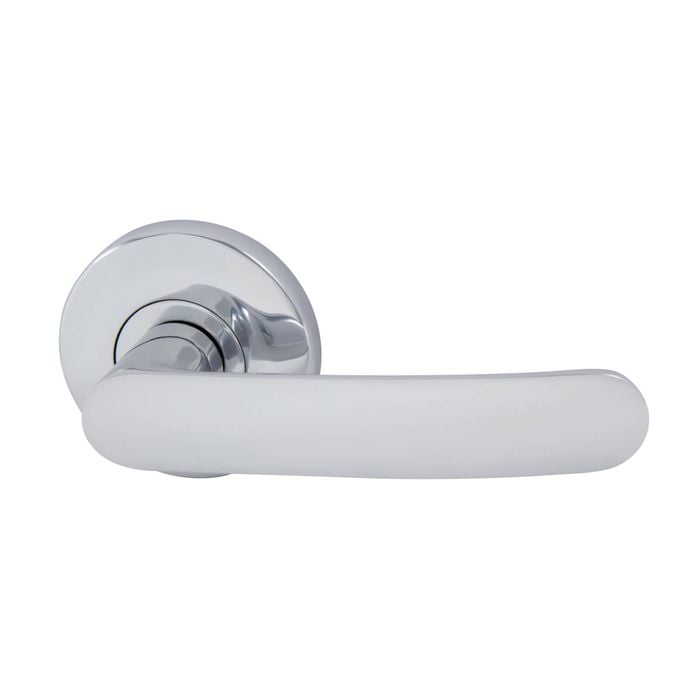Gainsborough Neue Contour Bright Chrome Passage Lever Set