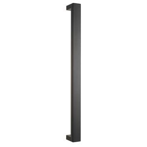 Gainsborough 600mm Matte Black Oblong Pull Handle