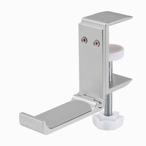 Desky Foldable Headphone Hook - Silver