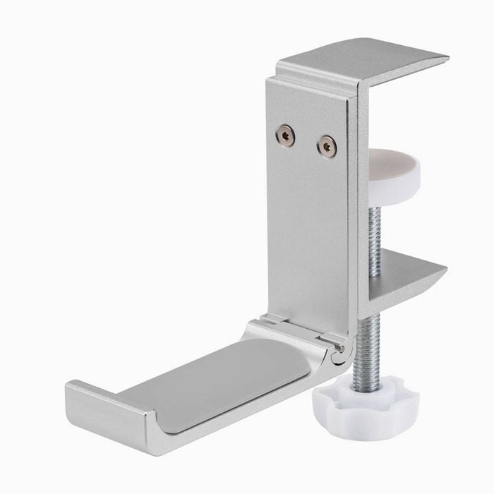 Desky Foldable Headphone Hook - Silver