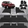 6D Diamond Car Floor Mats for Hyundai Santa Fe 2006-2012-Ultimate Set-Black-Outback GT