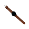 Genuine Leather Watch Band Strap - For Samsung Galaxy Watch Garmin Venu Huawei Universal 20mm (Brown)