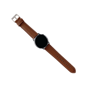 Genuine Leather Watch Band Strap - For Samsung Galaxy Watch Garmin Venu Huawei Universal 20mm (Brown)