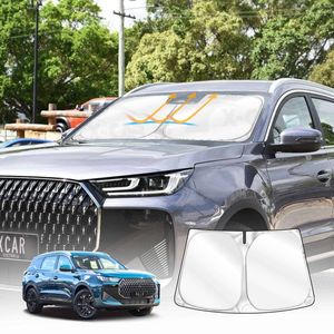 Windscreen Sun Shade For Chery Tiggo 7 2025-onwards Blocks Uv Rays Foldable Custom Wind Screen Sun Visor Protector