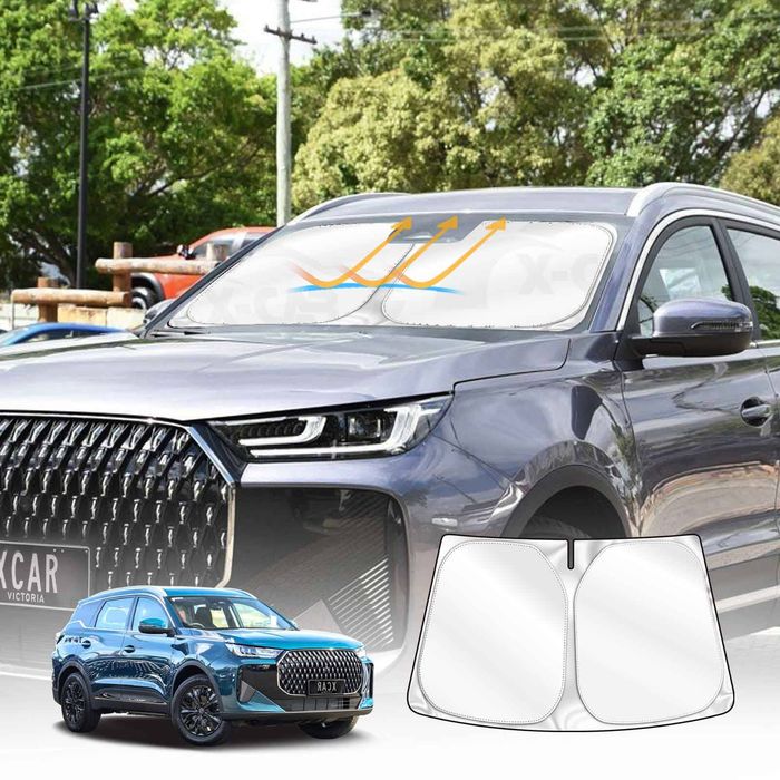 Windscreen Sun Shade For Chery Tiggo 7 2025-onwards Blocks Uv Rays Foldable Custom Wind Screen Sun Visor Protector