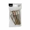 Taskmaster Brass M8 x 80mm Connector Bolt - 4 Pack