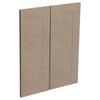 Kaboodle Raw Board Alpine Corner Wall Cabinet Door - 2 Pack