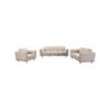 3+2+1 Seater Beige Colour Fabric Sofa Set