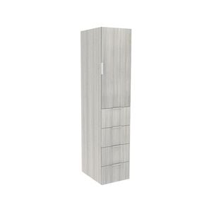 Lugna 2048 x 450 x 580mm Mist Hanging 4 Drawers Right Hinged Door Storage Cabinet