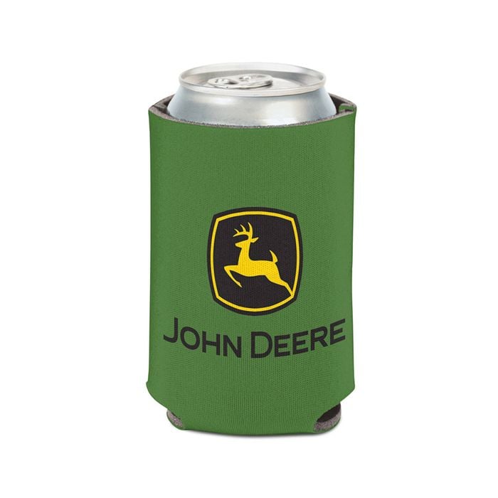 John Deere Can Cooler-Green & Yellow with Logo-2 Colour & 2 Sided 12oz/375ml