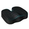 STARRY EUCALYPT Seat Cushion Memory Foam Pillow Pain Relief Mesh Black