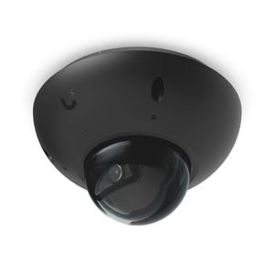 Ubiquiti G6 Dome,black,all-weather,vandal-proof 4k Poe Camera,1/1.8 8mp Image Sensor,multi-tops Ai Engine,long-range Ir Night Vi
