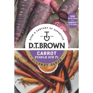 D.T. Brown Gourmet Carrot Purple Sun F1