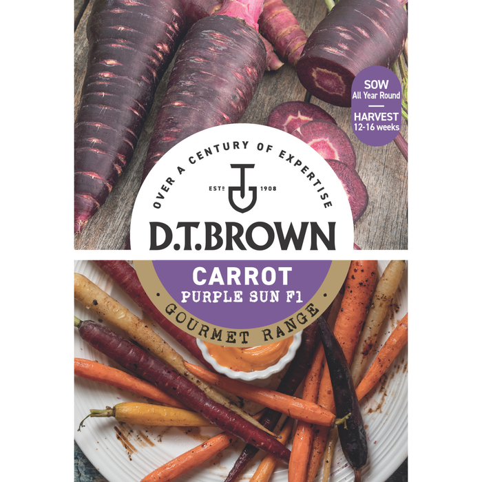 D.T. Brown Gourmet Carrot Purple Sun F1