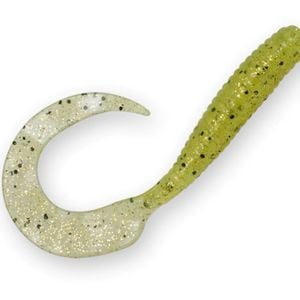 3 Pack of Zman 9 Inch Grubz Soft Plastic Lures - Chartreuse