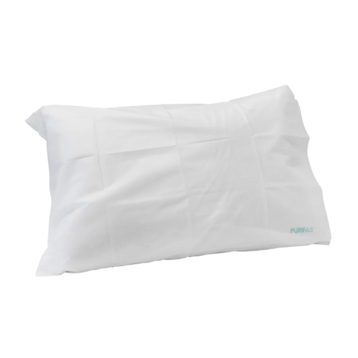 Purifas PillowGuard Recyclable: Disposable Pillow Protectors for Healthcare and Aged Care Settings; Box of 25
