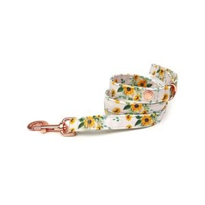 Holly & Co Sunflower Child 125cm Stylish Velvet Dog Lead / Leash