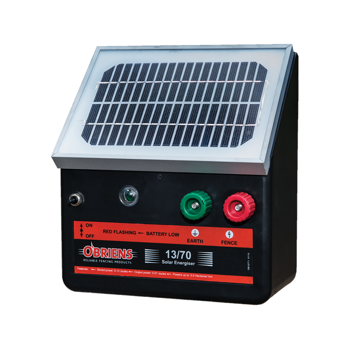 O'Briens Electric Fencing Solar Energiser