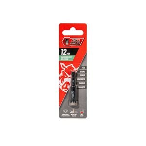 Full Boar 12mm Diamond Grit 1/4" Hex Shank Holesaw Bit FDGH-12