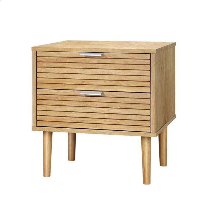 ALFORDSON Bedside Table Oak