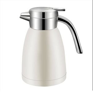 Soga 1.8l Stainless Steel Kettle Insulated Thermal White