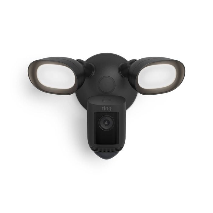 Ring Black Wired 2K Floodlight Cam Pro