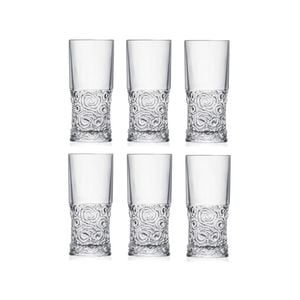 RCR Mixology Soul Crystal Highball Tumblers Set of 6 - 350ml