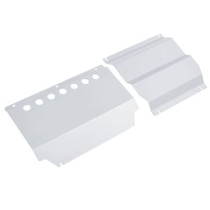 Machter Autoparts Bash Plate 3mm Fit For Mitsubishi Triton ML-MN 2006-2015 2pc Silver