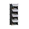 SOGA 8 Tier Shoe Rack Organizer Storage Stackable