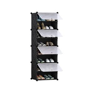 SOGA 8 Tier Shoe Rack Organizer Storage Stackable