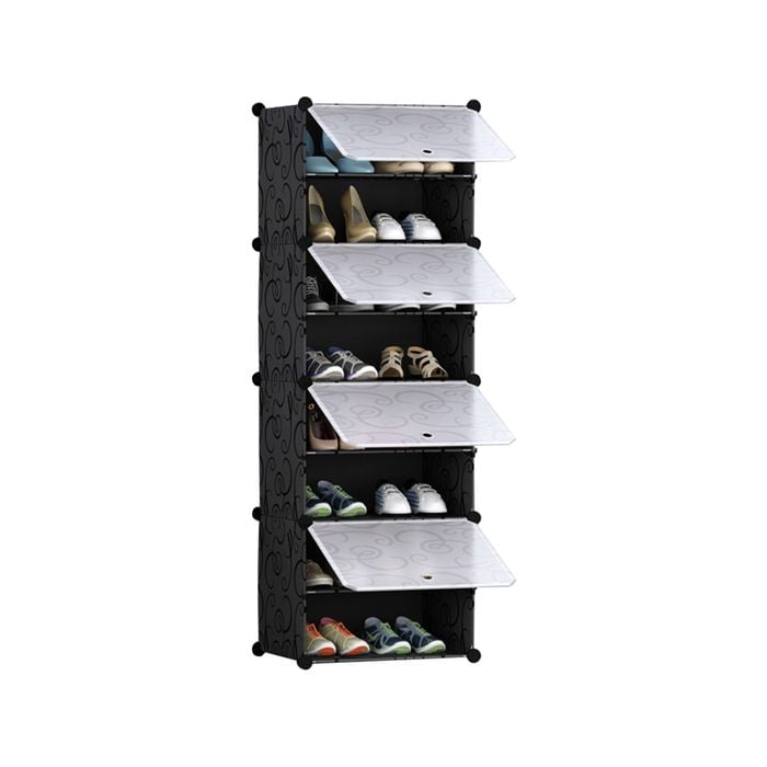 SOGA 8 Tier Shoe Rack Organizer Storage Stackable