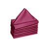 Hoydu Set of 8 Cotton OR Poly Cotton Napkins Fuschia 40 x 40 cm