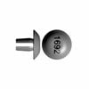 Rolltrak Black Plastic Guide Button - 4 Pack