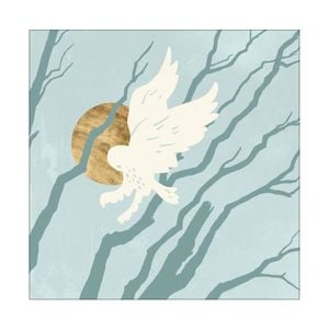 Artey | Silent Hunter I - Stretched Canvas - Stretched Canvas - 84 x 84cm