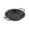 Mini Paella Pan, Alloy Steel, Black, 15 cm