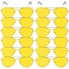 12x Yellow Aviator Party Glasses – Fun Novelty Accessory Australia Day Green Gold Bulk
